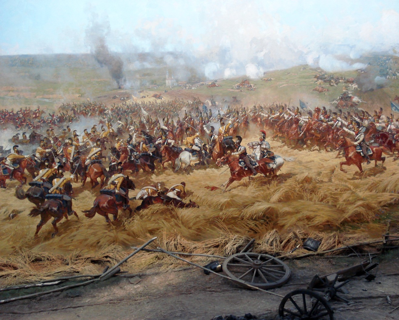 fought on September 7 1812. It was the largest and bloodiest single-day action of the French invasion of Russia and all Napoleonic Wars, involving more than 250000 troops and resulting in over 70000 casualties