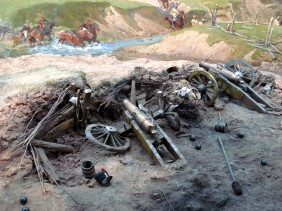 1812 canhoes quebrados em Borodino campo