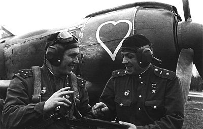 foto photo ww2 WWII Фото ВОВ ВВС Lobanov Pavlov Flyver-es