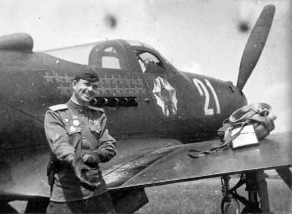 foto photo ww2 WWII Фото ВОВ ВВС Fedor Shikunov P-39N-1