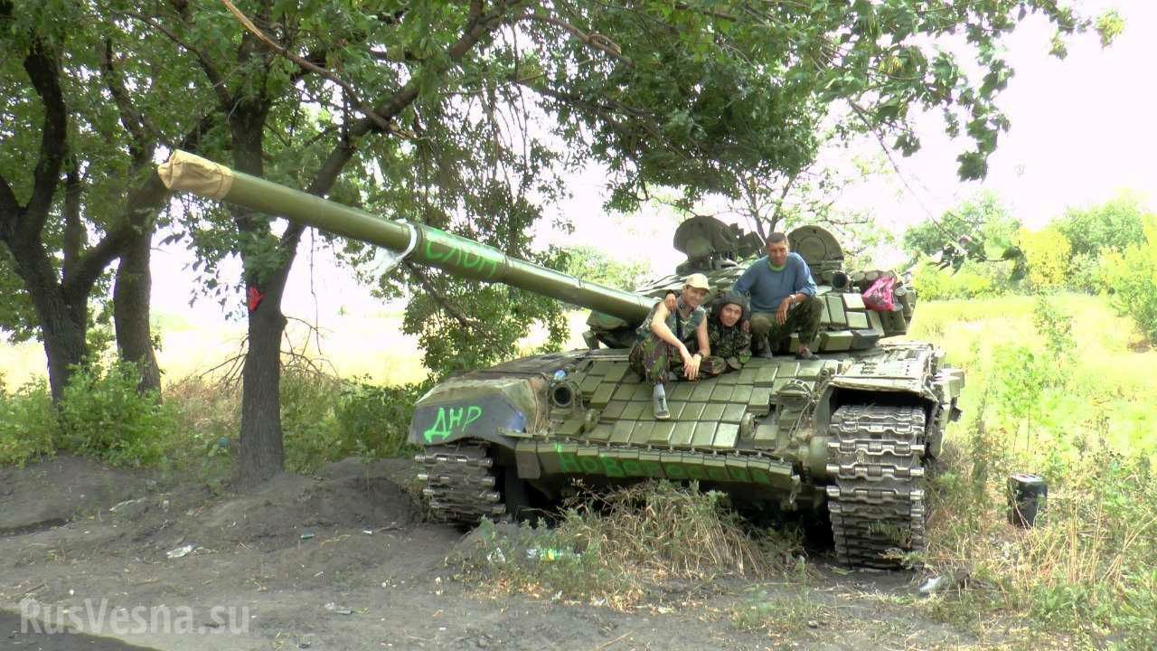 Танк Слон армии ДНР