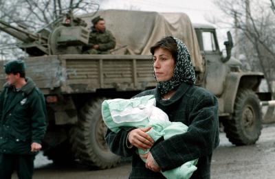 чеченская мать у русского ган-трака