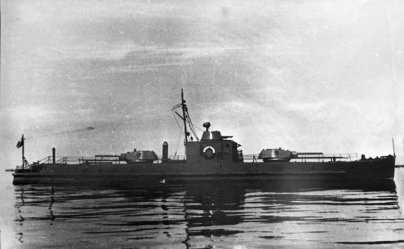 barca corazzata armati sovietici di progetto 1124 foto WW2