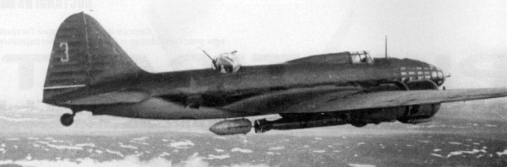 foto ww2 USSR Советский торпедоносец Ил-4Т
