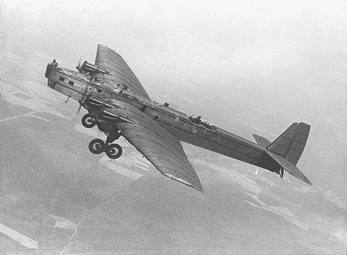 Russian TB-3 heavy bomber