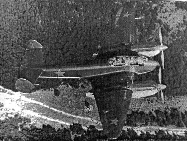 Russian shortrange bomber Yak2 (BB21)
