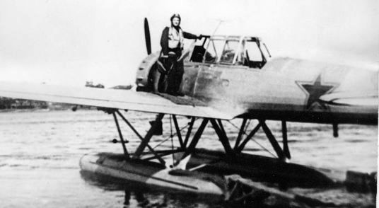 USSR Captured German Ar-196 hydroplane