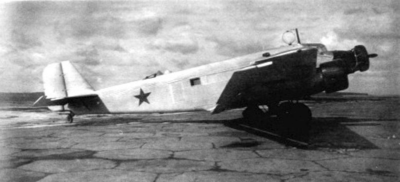 foto ww2 USSR Captured German Ju52