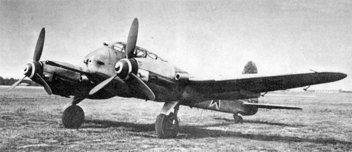 trophy German Me-410B-2/U4 heavy fighter