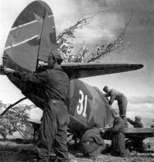 Yak-1 fighter near Stalingrad