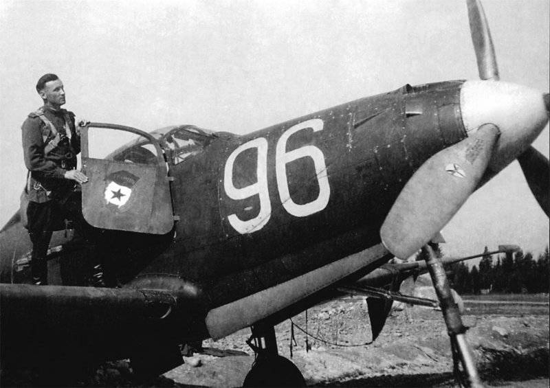 WW2 foto P-39 Red army