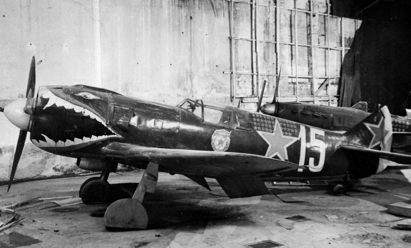 ВВС СССР фото ВОВ photo WWII Russian La-5 Lavochkin piston fighters