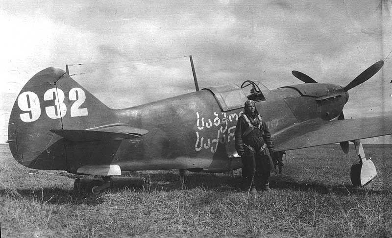 seria 66 LaGG3 - jednomiejscowy samolot mysliwski i przechwytujacy produkcji ZSRR z czasow II wojny swiatowej