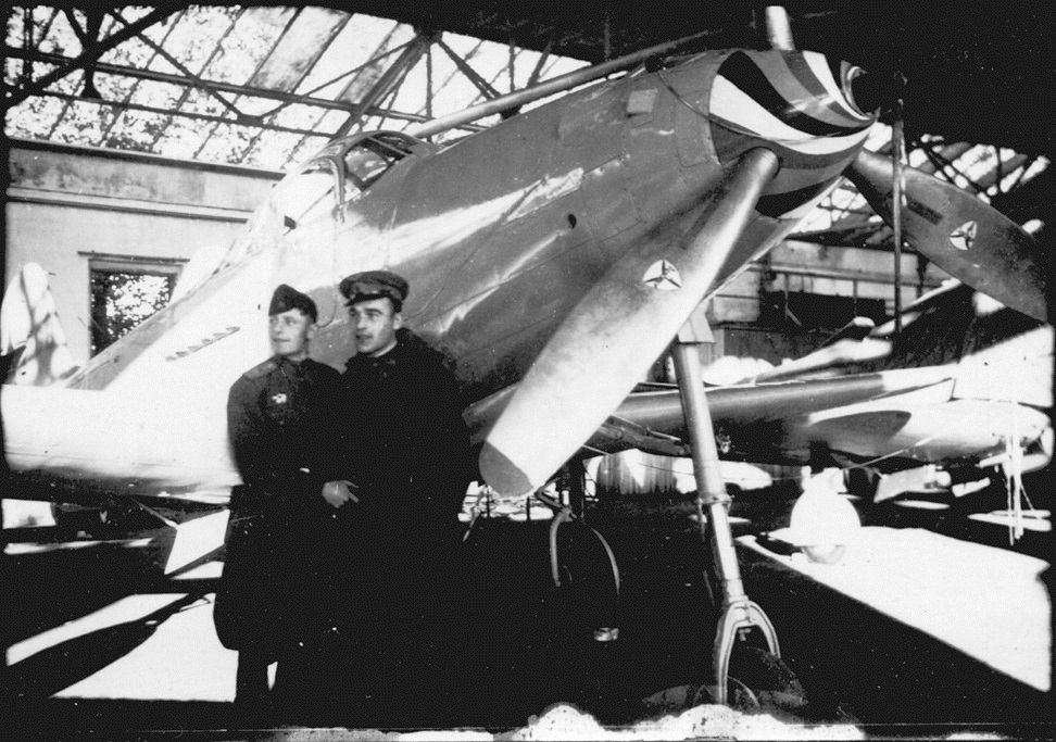 wartime image soviet warplane.
