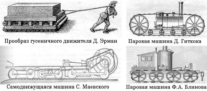 В августе 1876 года штабс-капитан артиллерии Степан Маевский подал в департамент торговли и мануфактур проект самодвижущей машины