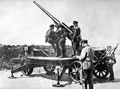 Фото Советское 76-мм зенитное орудие обр. 1931
