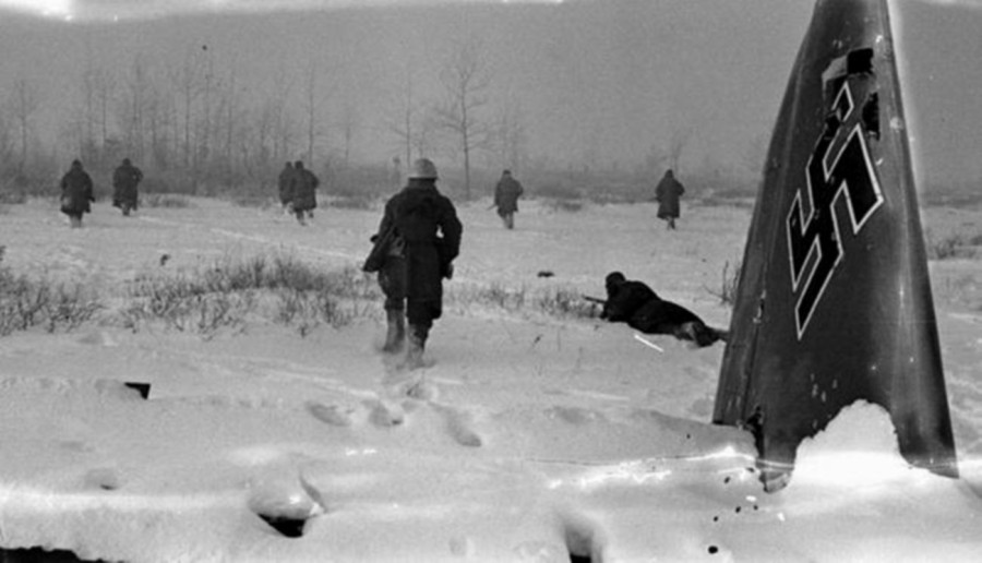 foto photo ww2 WWII Фото ВОВ Soviet infantry of Leningrad front in 1943