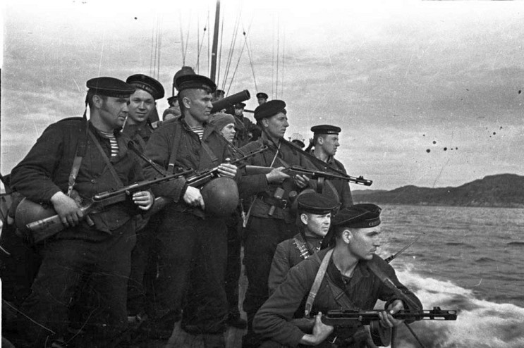 photogallery WWII Infanteria Naval Sovietica