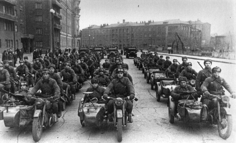 Russian Motorcycles, 1941
