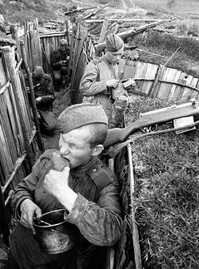foto photo ww2 WWII Фото ВОВ Soviet rifleman SVT