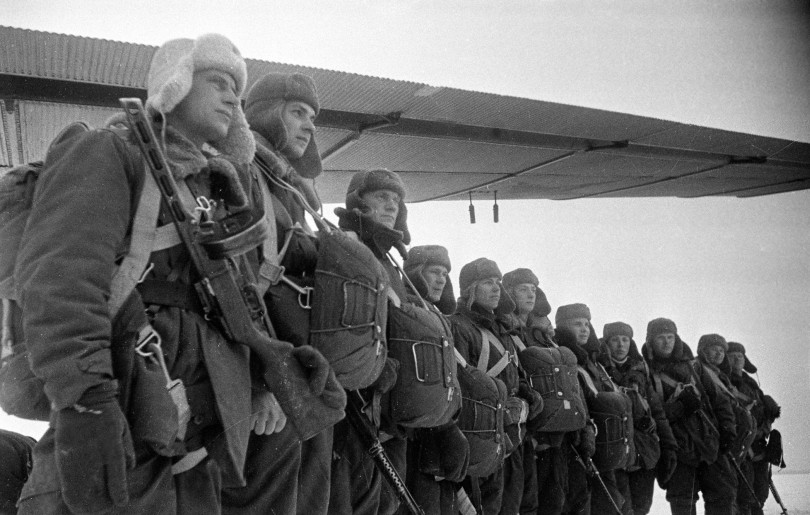 Soviet airborne forces WW2 foto