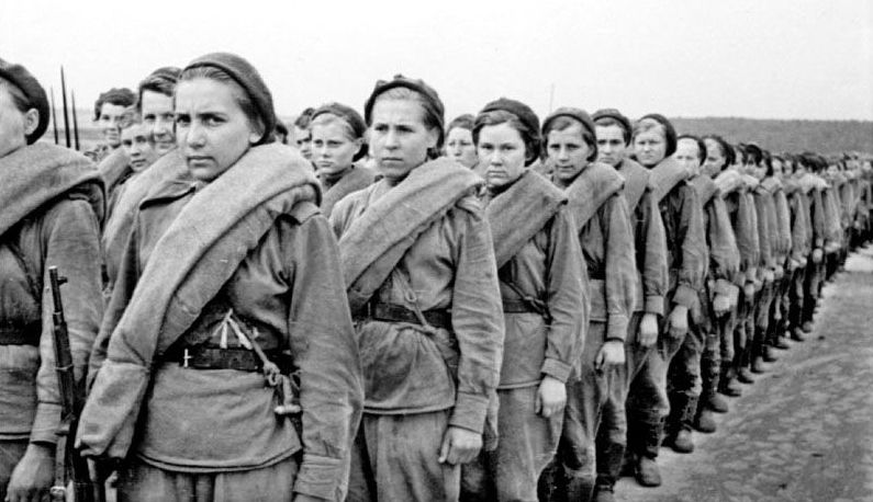 Russian females at WW2