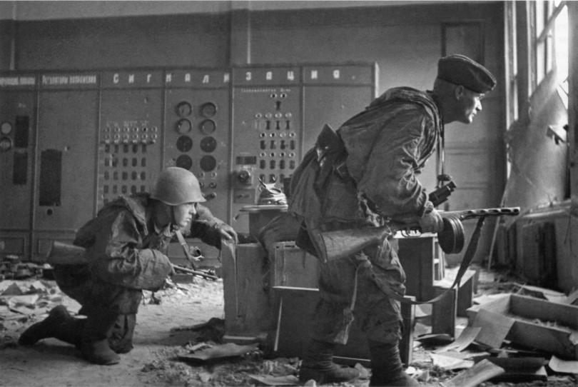 ww2 foto WWII Soviet recon team in Voronezh, 1942 photo