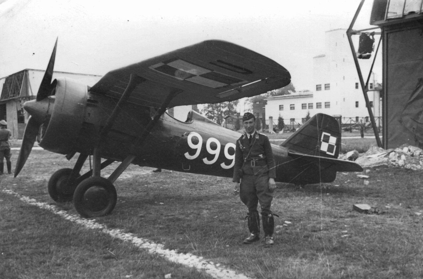 foto photo WWII ww2 Poland Military plane P-7a