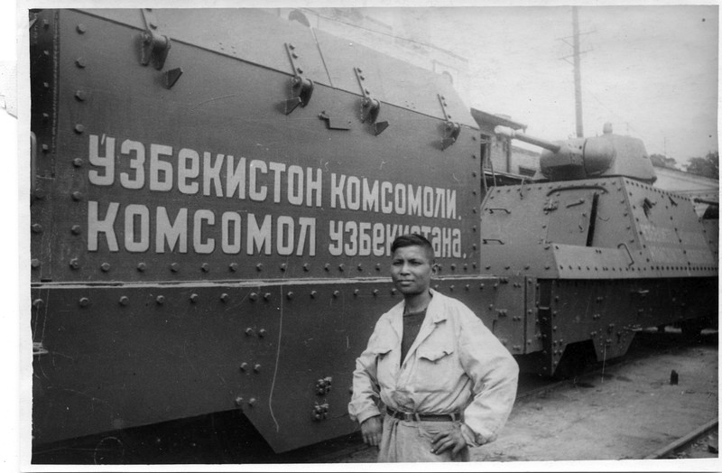 БЕПО «Комсомол Узбекистана» (Узбекистон комсомоли) типа БП43 фото 06.1944