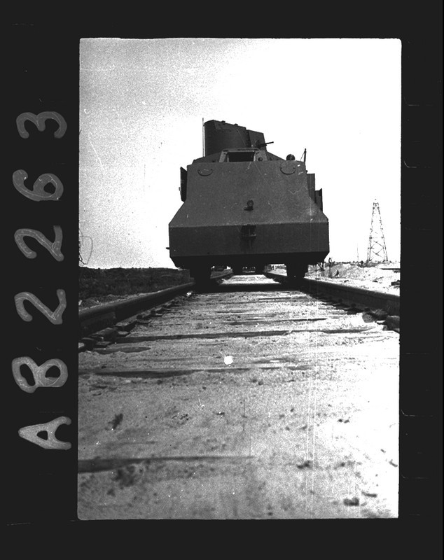 советская Бронедрезина на Карельском фронте, фото 1943
