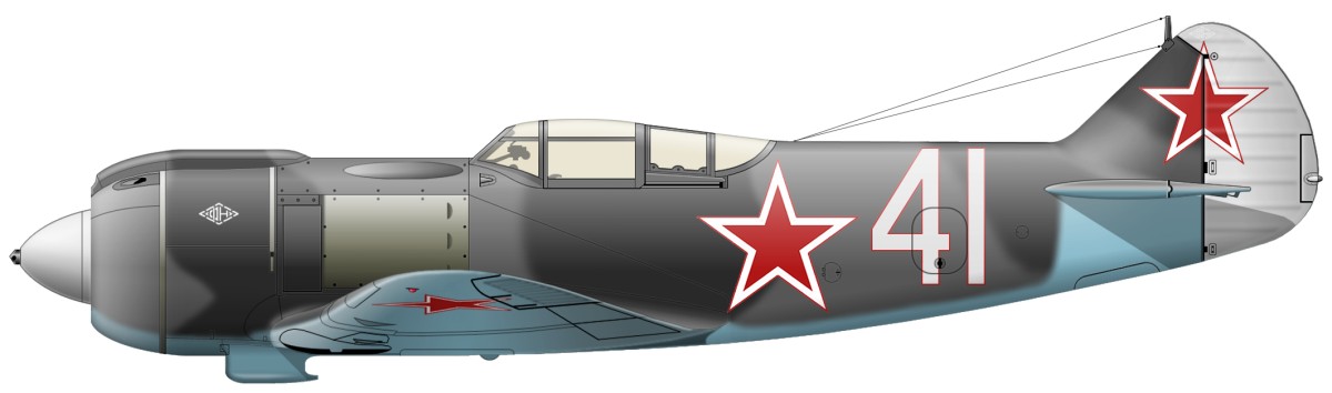 бортовой номер 41. ЭБИ (элементы быстрой идентификации) и окраска самолетов авиации ВМФ СССР