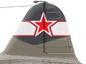 593ШАП эскадрилия
      interrupted white line with a red contour 593 ШАП - planes numbered from 01 to 12 had red numbers and spinners, from 14 to 26 had blue ones, from 27 to 38 had yellow ones.
      the regimental mark was completed by a white undersurface of the left wing only, from the aileron start to the tip; a thin red longitudinal line divided the white part of the undersurface from the light blue one