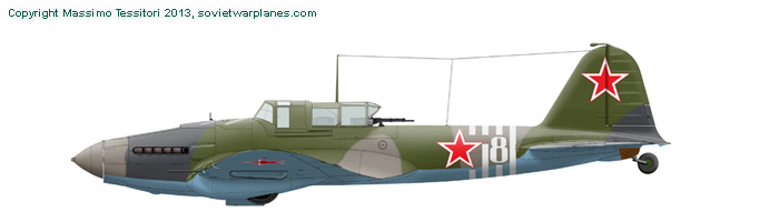 ВОВ ЭБО двуместный одноместный WWII image plane dazzle paint il-2m white rings
