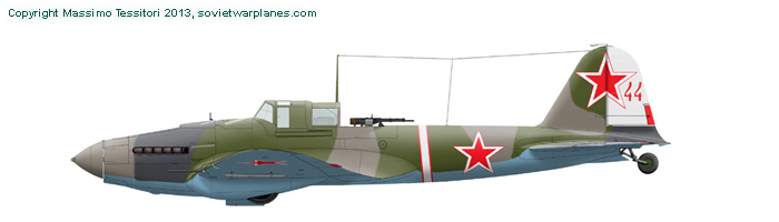 44 picture air strafer warplane Il-2m3  боевая авиация