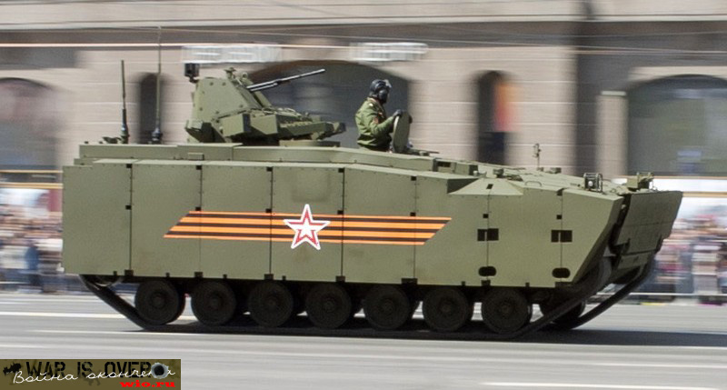 Kurganetz-25 (designacion Object 695) ruso vehiculo de combate de infanteria. Russian APC tracked vehicle Kurganets-25
