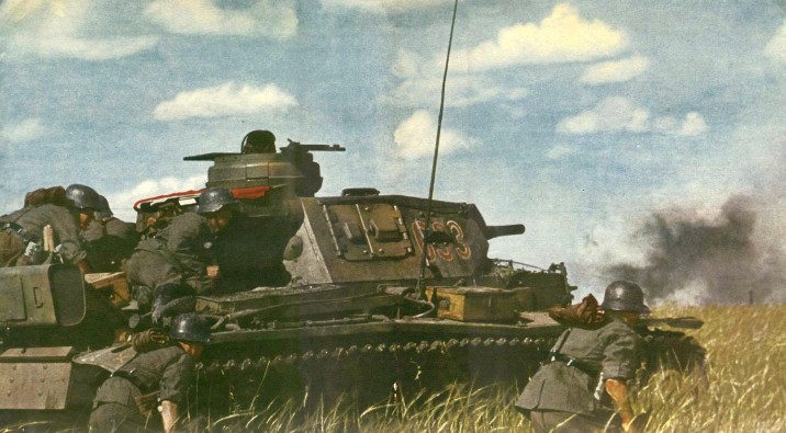 цветное фото  Panzerkampfwagen-III (Sonderkraftfahrzeug-141)