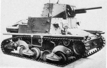Italsky lehky tank Carro Armato L6/40