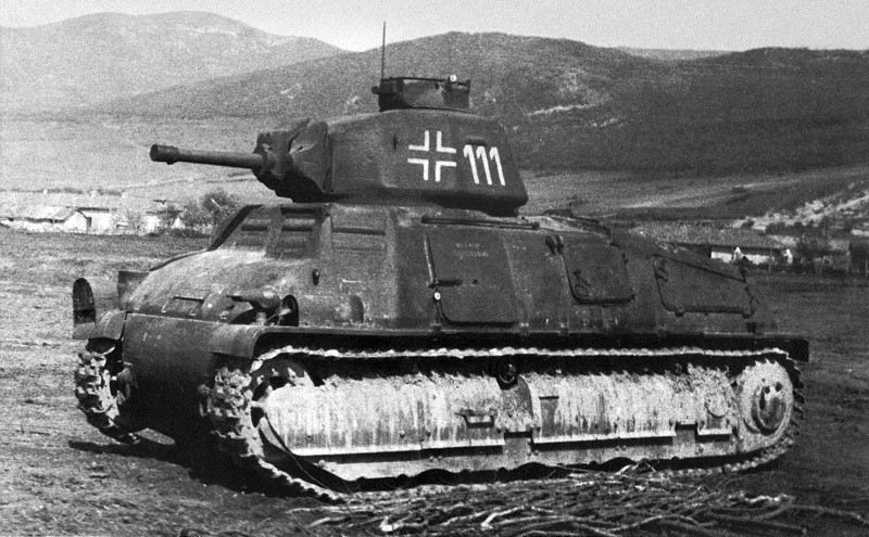 немецкий Somua Panzerkampfwagen 35S 739(f)
