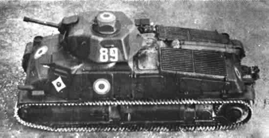 S35 Tanque de combate leve francesa