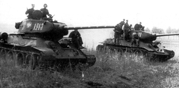 Polen T-34/85 w Wojsko Polskie