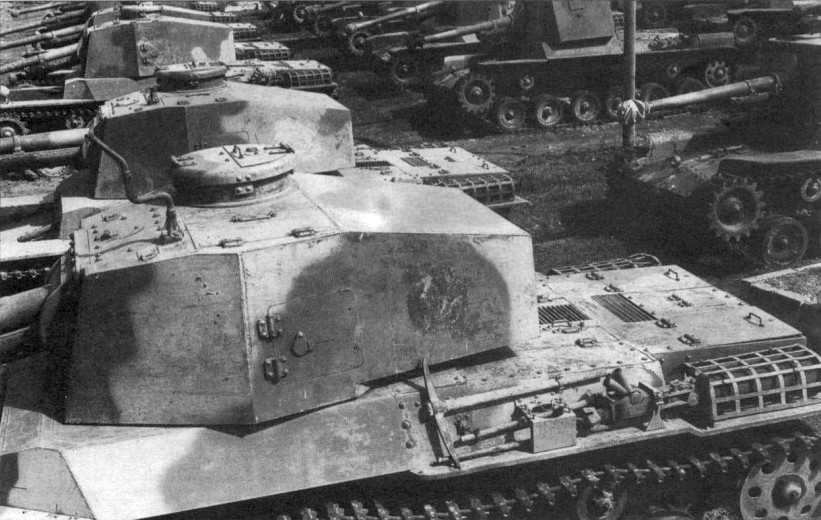 Танки Чи-Ну и самоходки Хо-Ни-3 в 1945