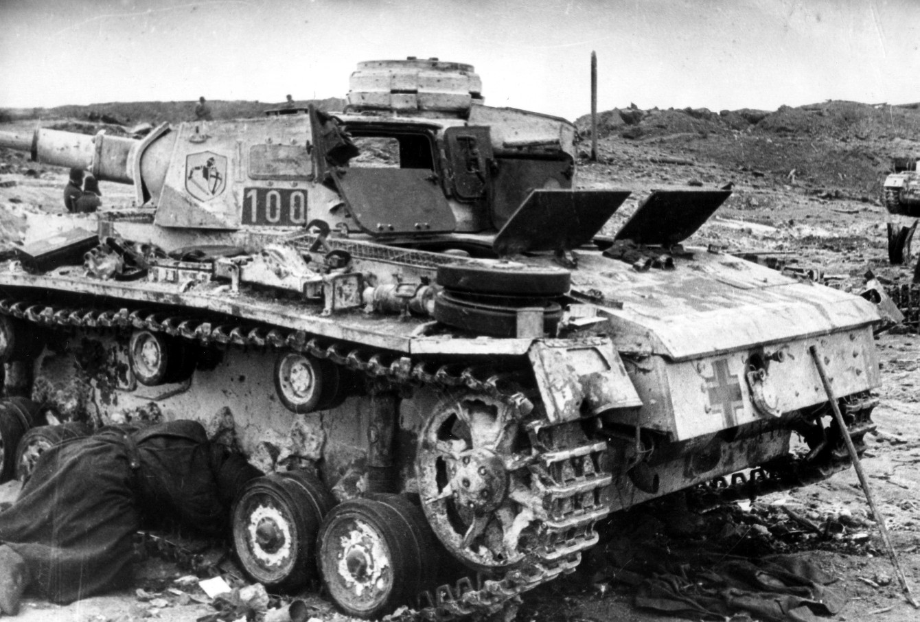 knocked tank Pz.III photo picture