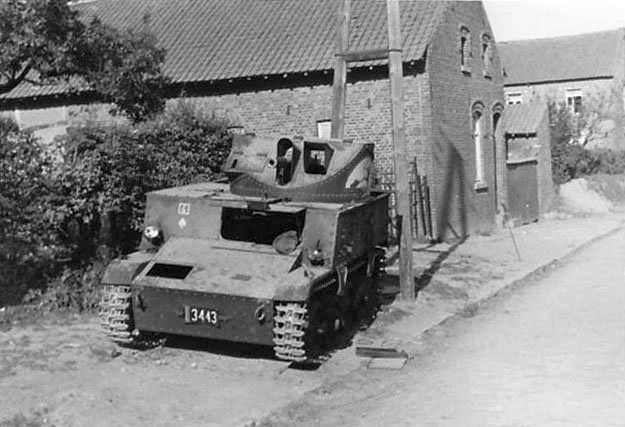 Belgian Selfpropelled gun T-13