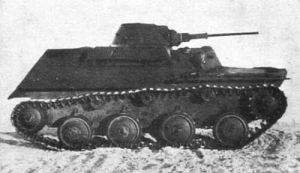 T-30 Soviet not amphibious tank