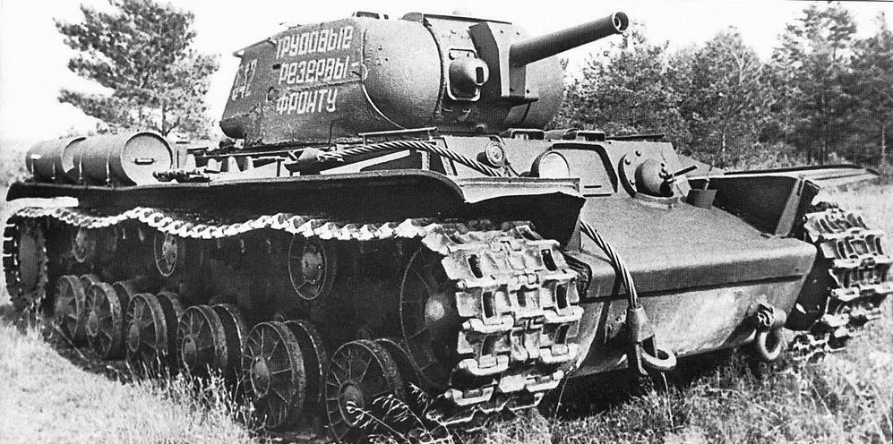foto ww2 USSR KV8S Flamethrower Tank