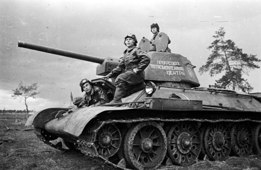 second world war RKKA armor image OT34. Профсоюз потребкооперации центра.