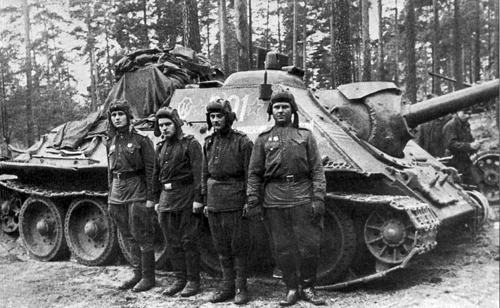 SU-85 WWII foto AFV