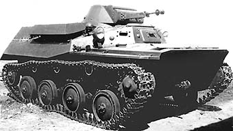 T-40 Soviet amphibious tank