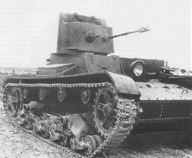 foto WWII RUSSIAN HT-26 Flame thrower Tank of USSR