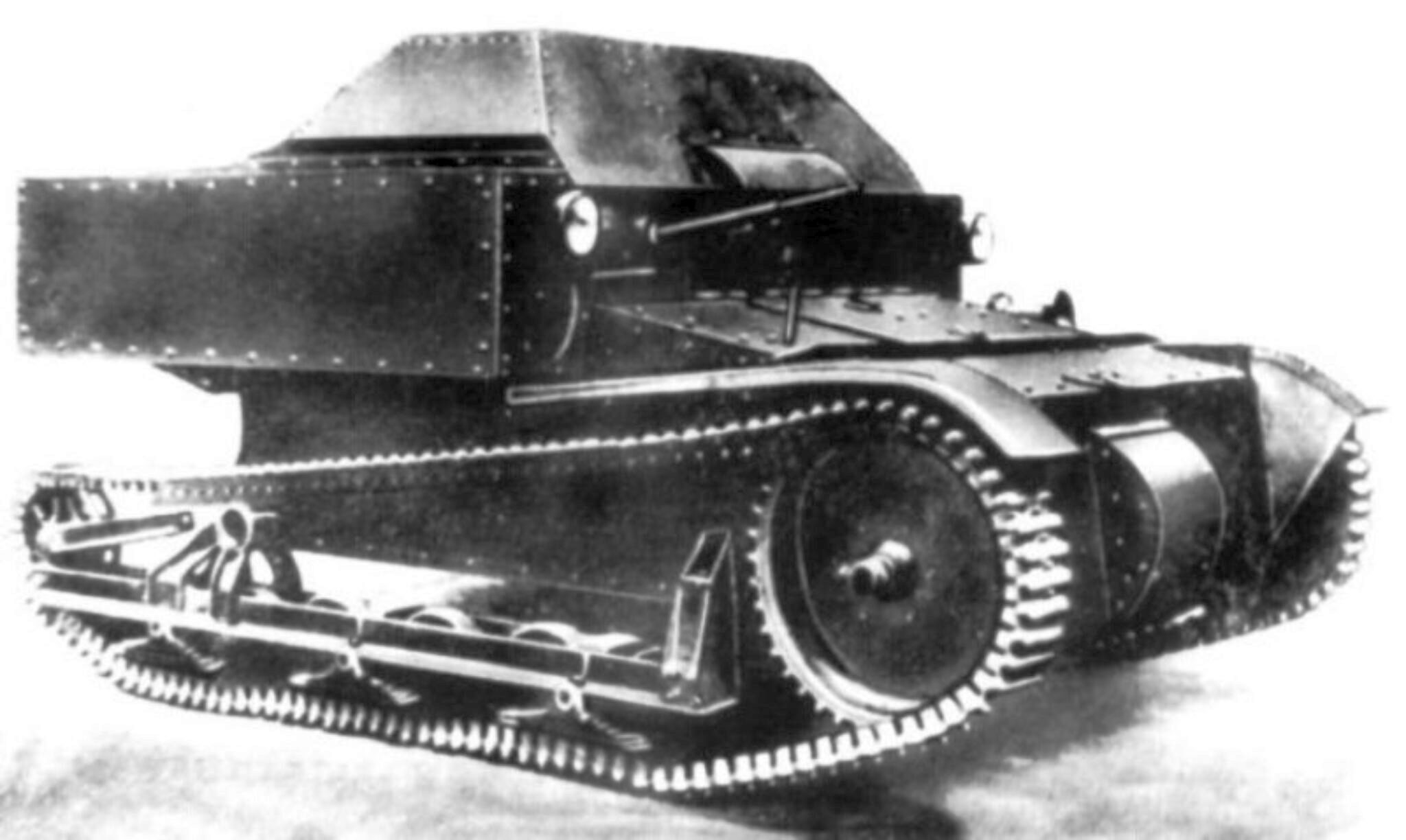 tanketka T-27 of USSR